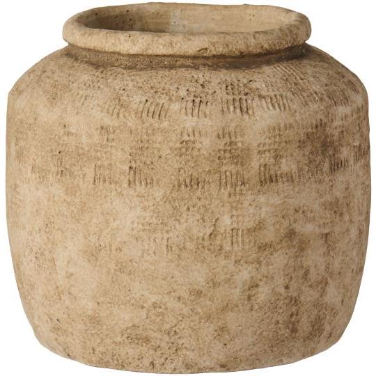 Pot Athen w/embossed Pattern L