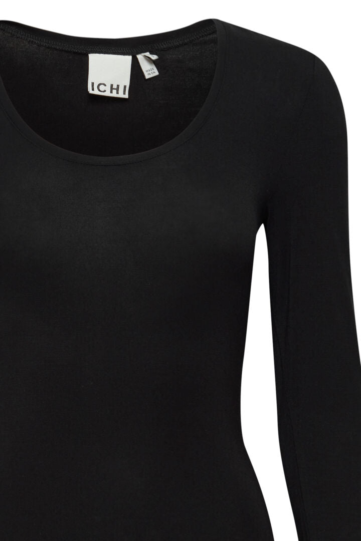 Ihzola Plain Longsleeve Black