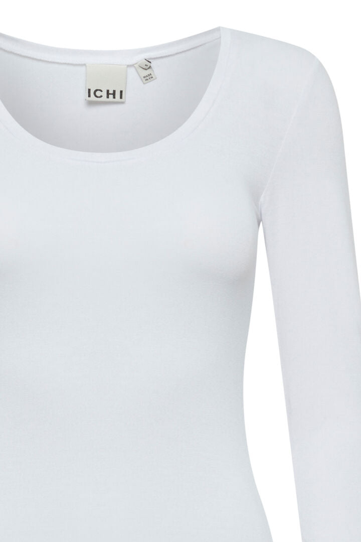 Ihzola Plain Longsleeve White