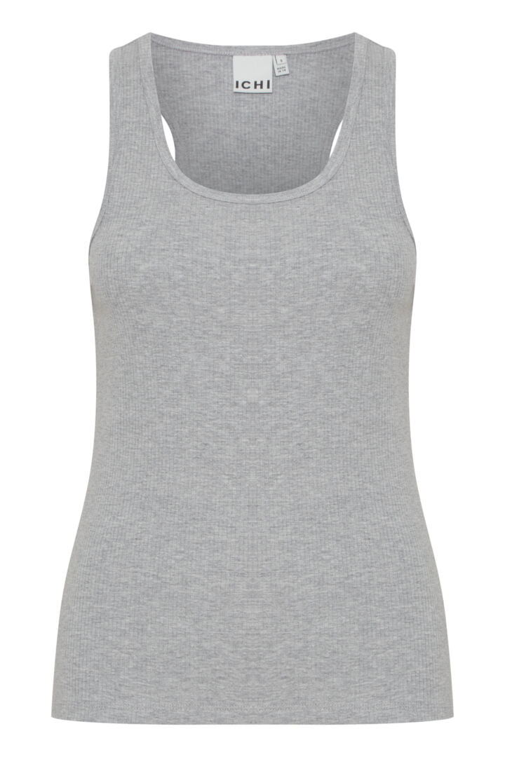 Ihpalmer Rib Box Top Grey