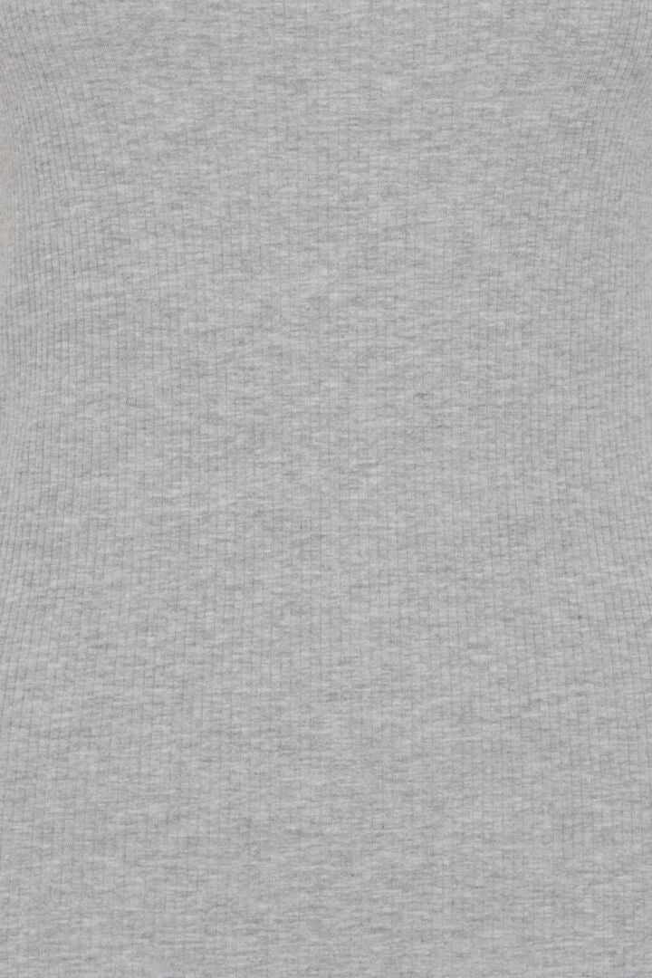 Ihpalmer Rib Box Top Grey