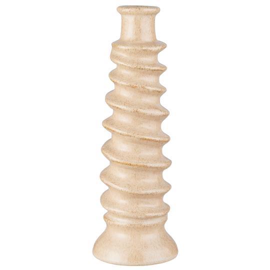 Candle Holder Saga Cream
