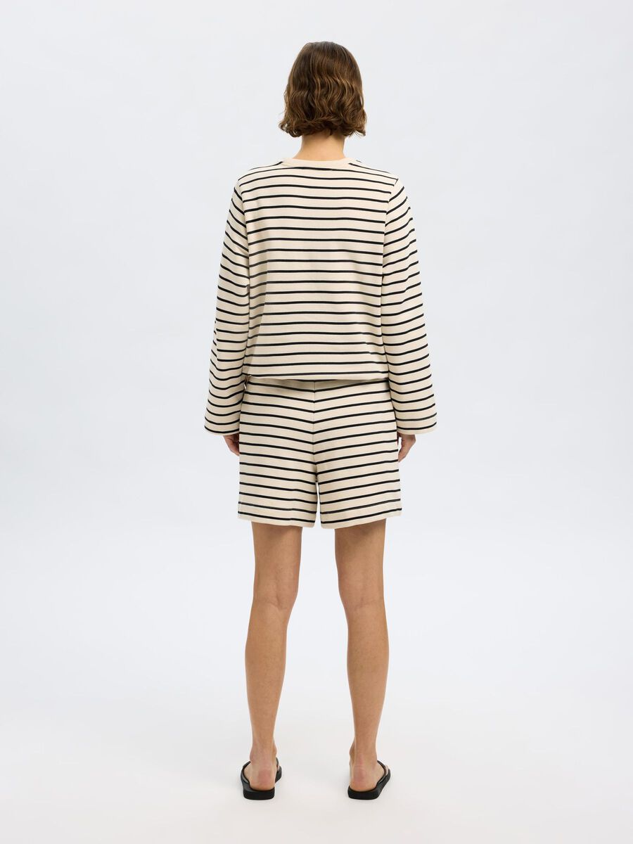 Slfelise Striped Shorts