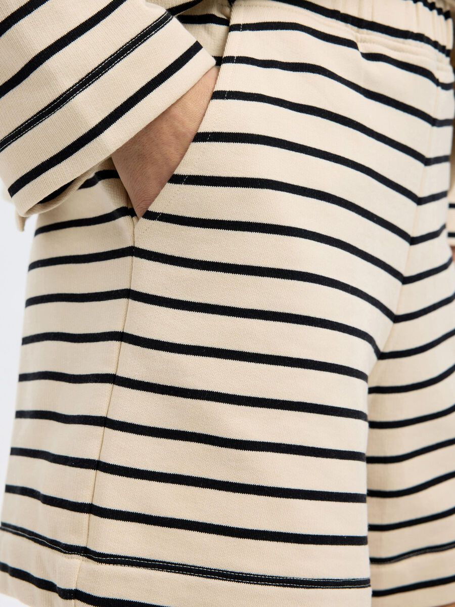 Slfelise Striped Shorts