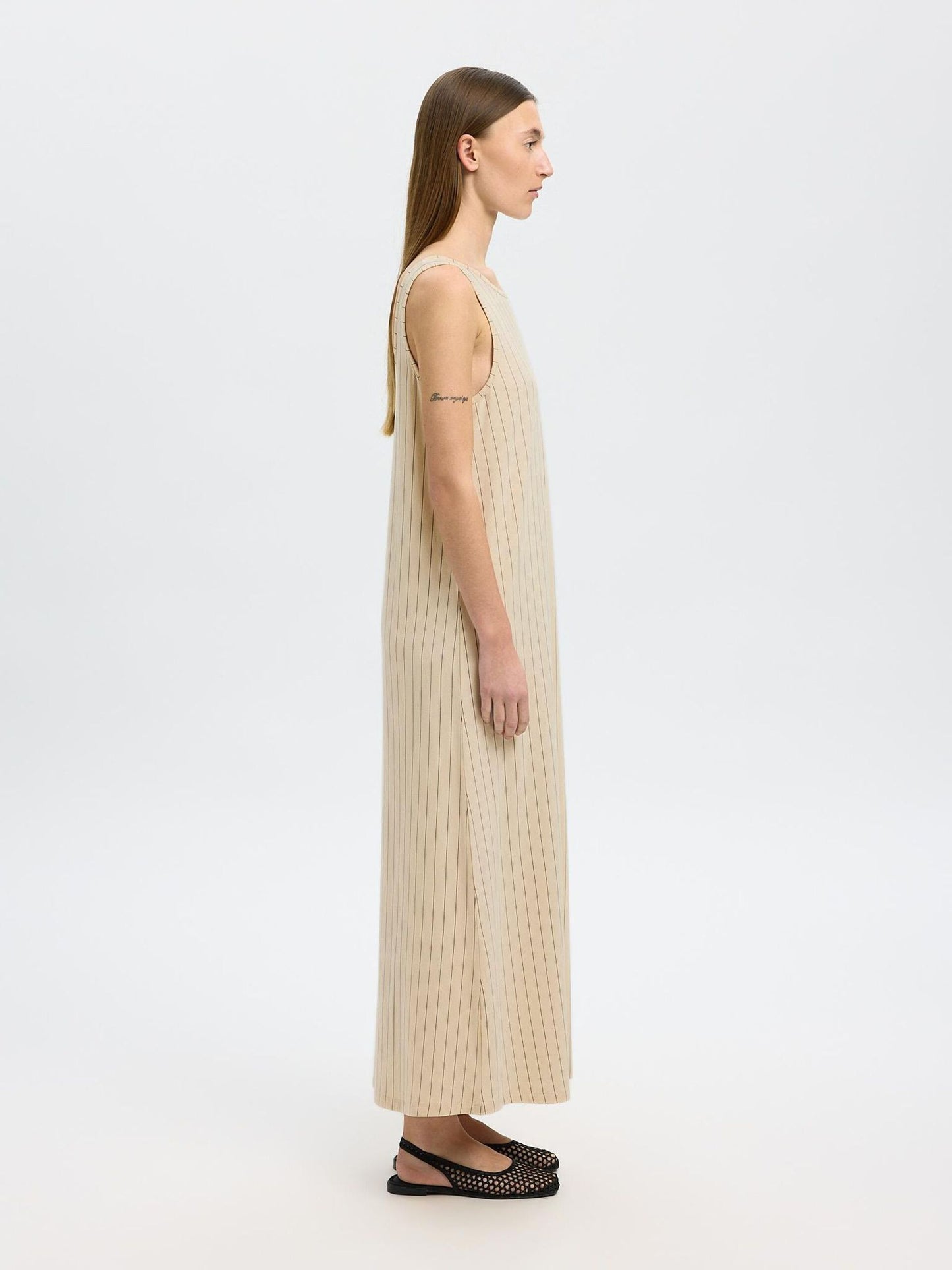 Slfanola Low Back Ankle Dress