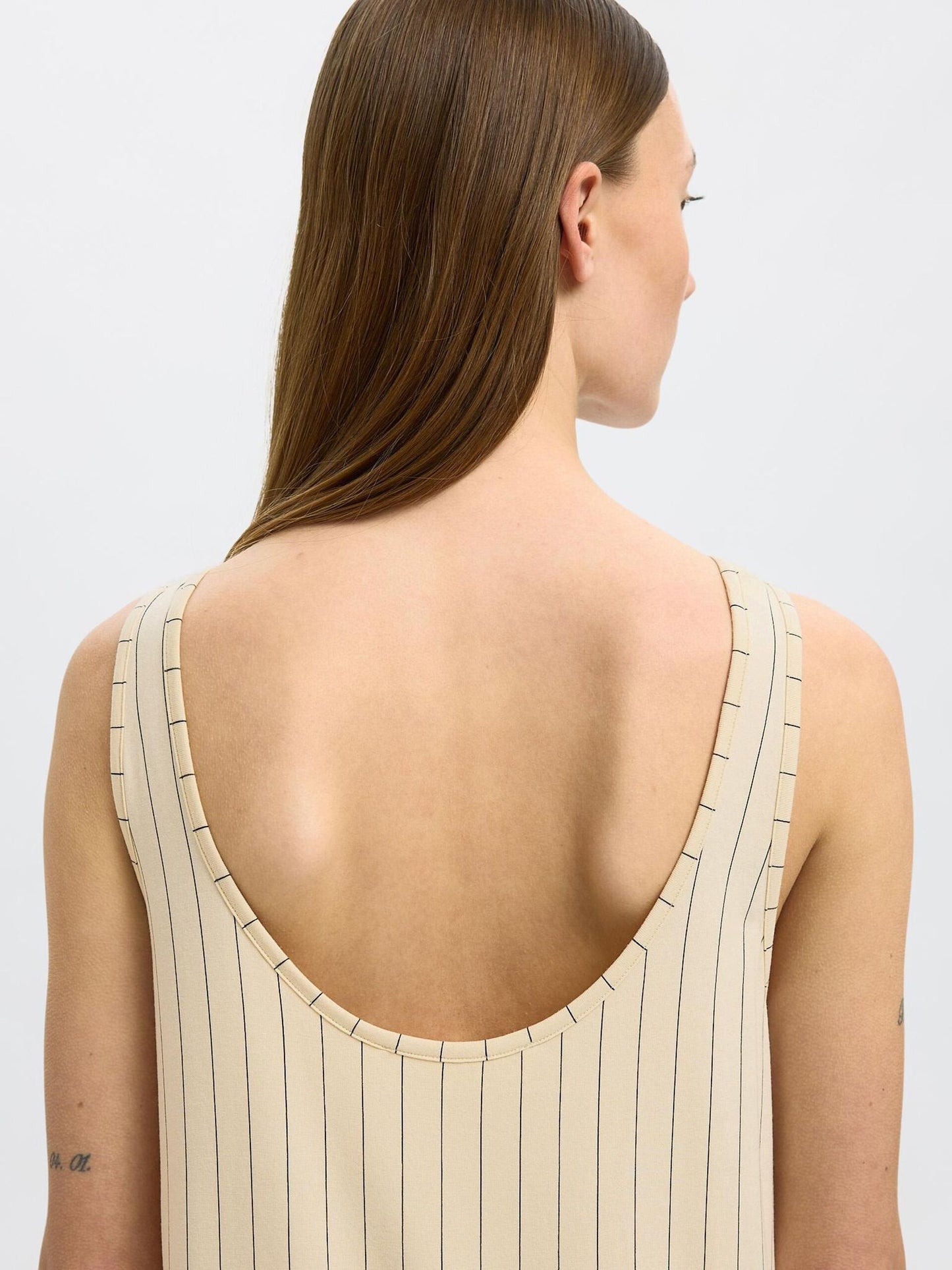 Slfanola Low Back Ankle Dress