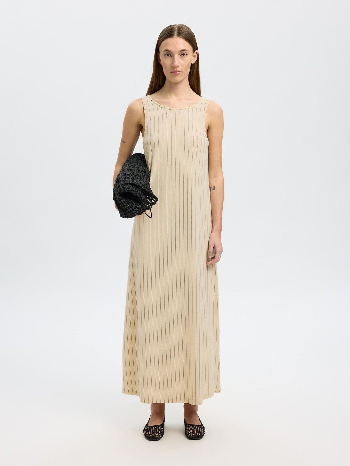 Slfanola Low Back Ankle Dress