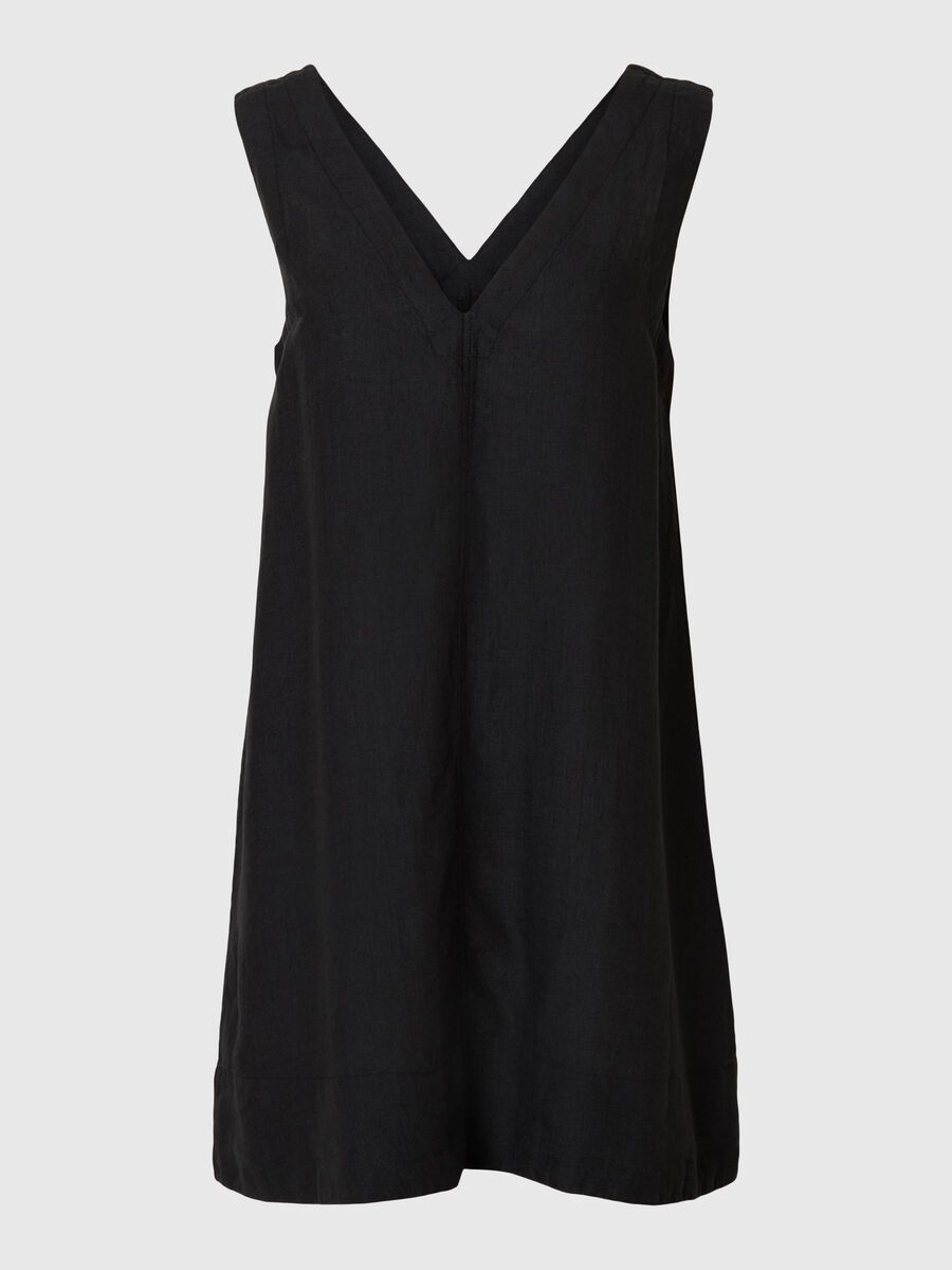 Slflinna Short Linen Dress