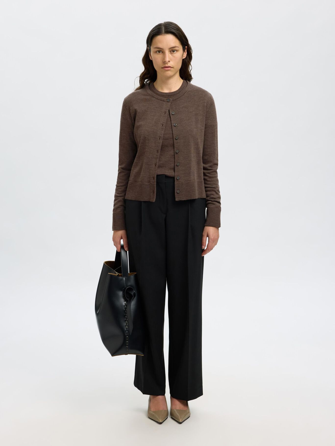 Slfthea LS Knit Merino Delicioso