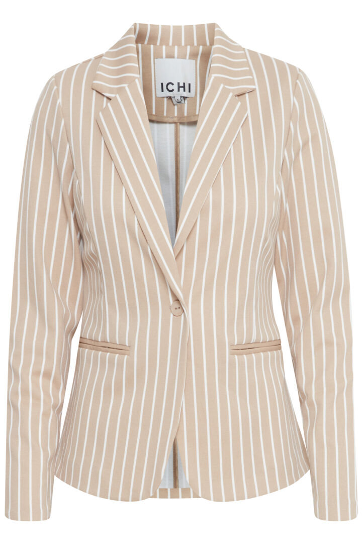 Ihkate Print Blazer Stripe
