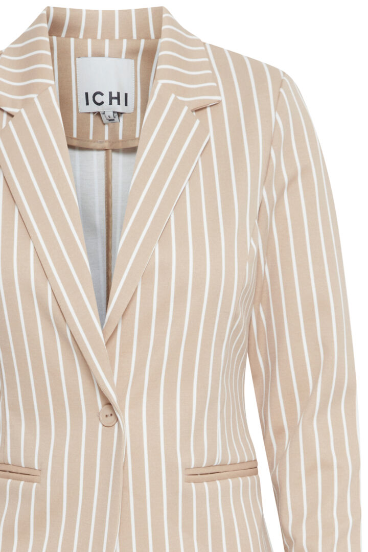 Ihkate Print Blazer Stripe