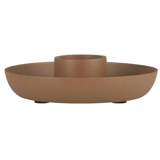 Candle holder 3.8 Cognac
