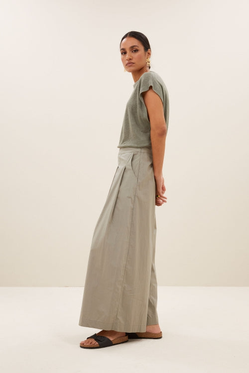 Sagi Poplin Pants Seagrass