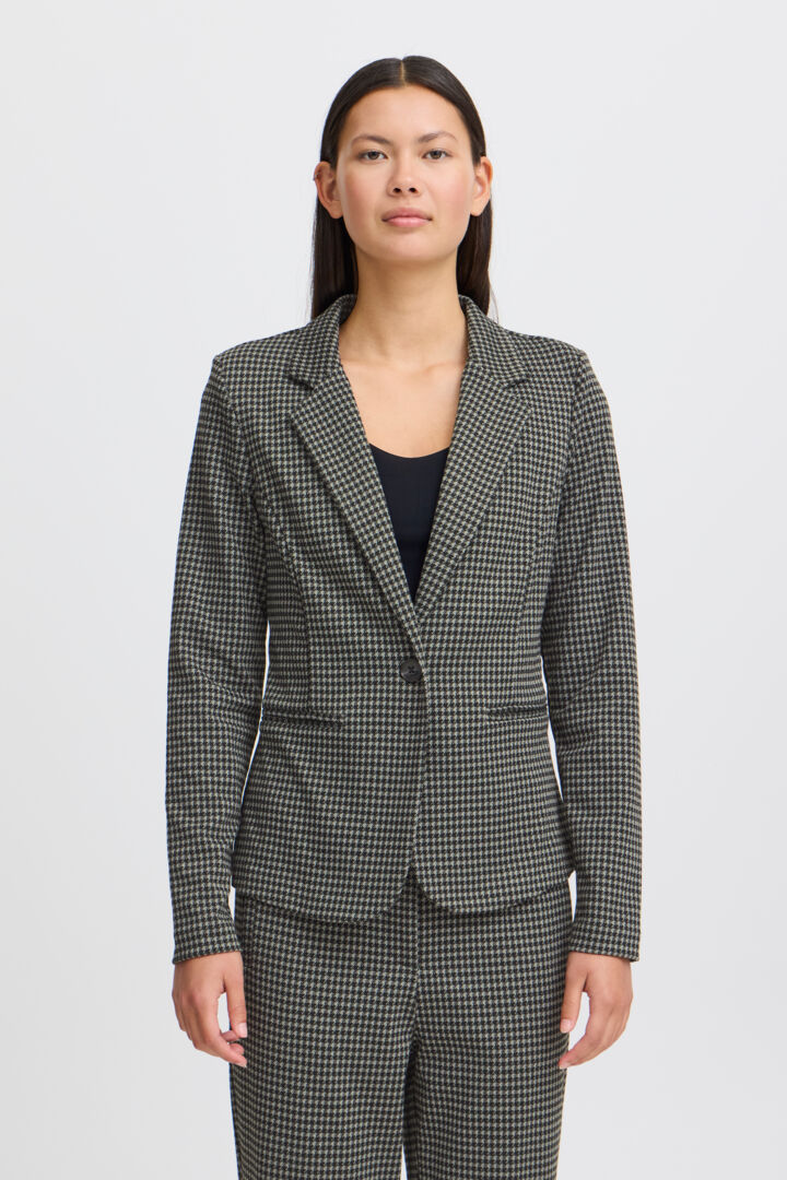 Ihkate Houndstooth Blazer 2