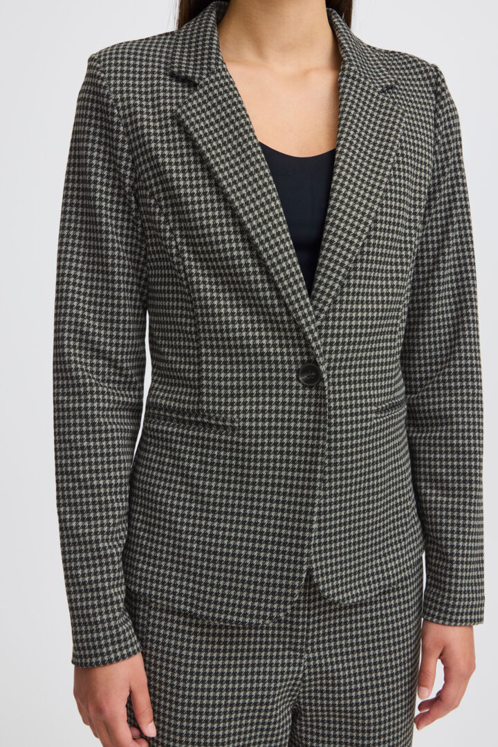 Ihkate Houndstooth Blazer 2