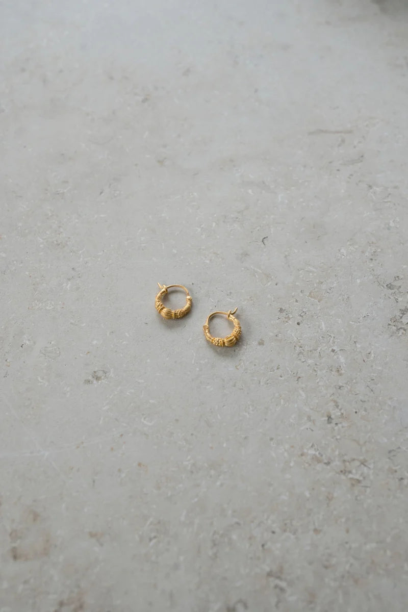 Pd Art Hoop earring
