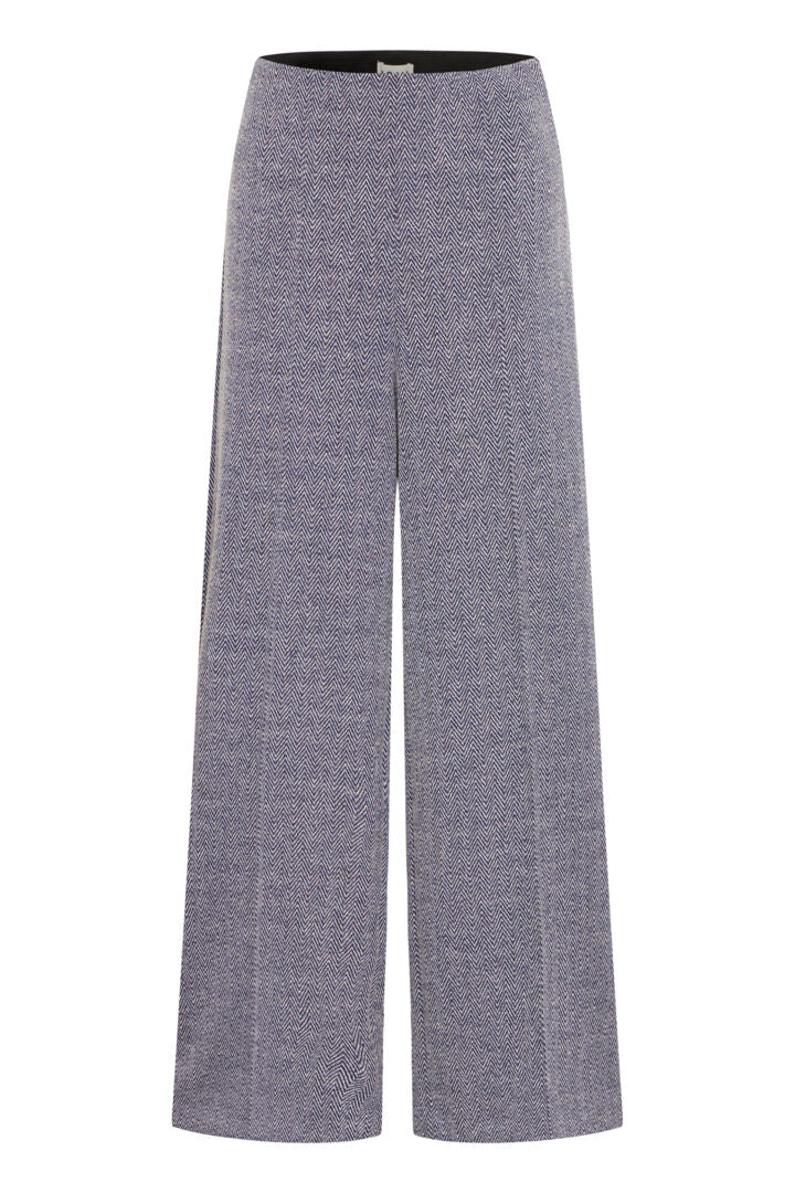 Ihkate Jacquard Pants Wide