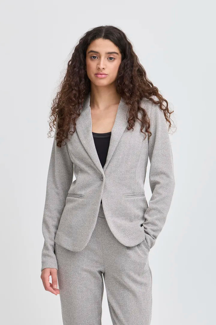 Ihkate Jacquard Blazer Sharks
