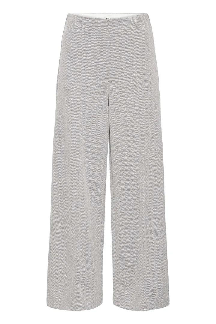 Ihkate Jacquard Pants Wide Shark
