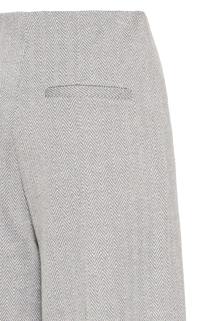 Ihkate Jacquard Pants Wide Shark