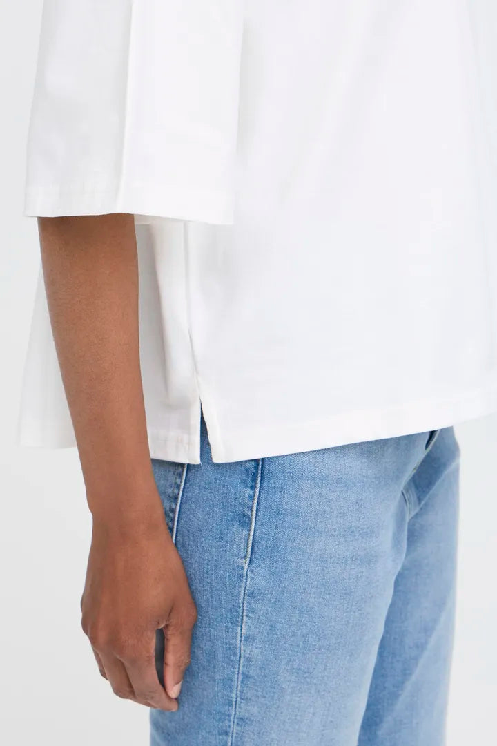 Ihpalmer Loose Shirt White