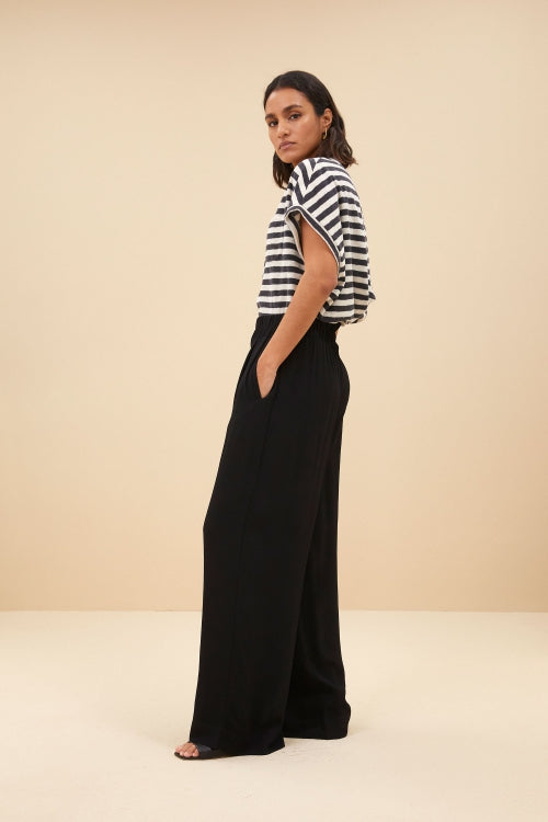 Benji Viscose Pants Black