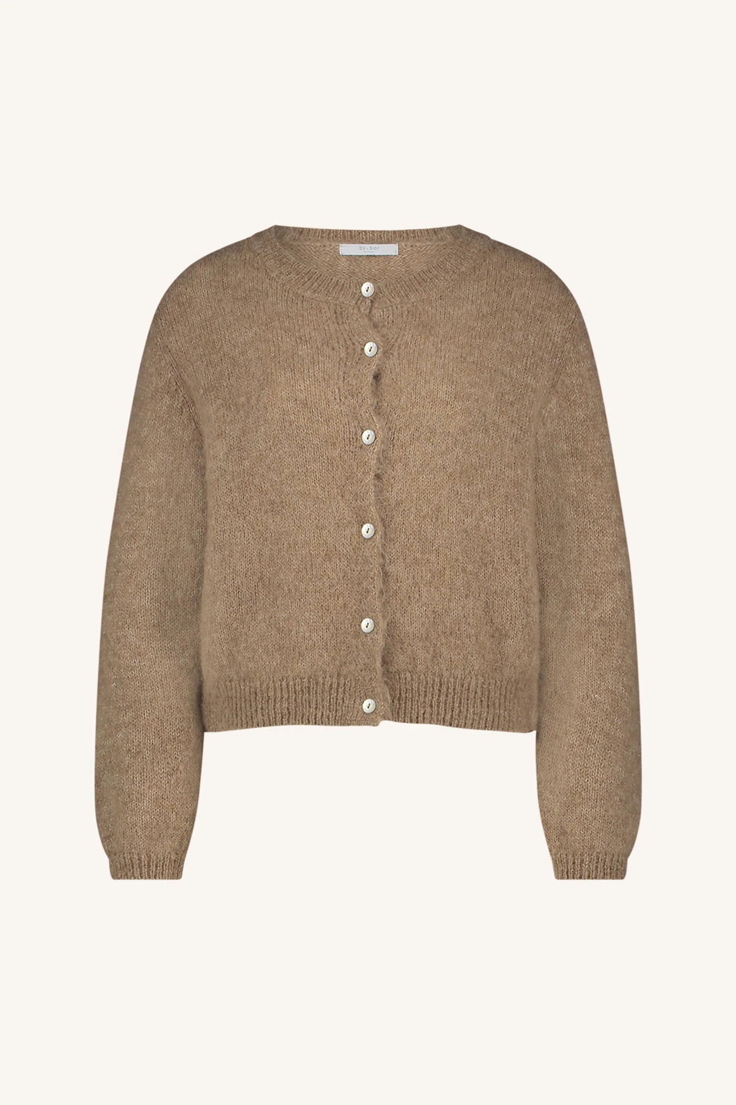 Cleo Natural Cardigan Biscuit