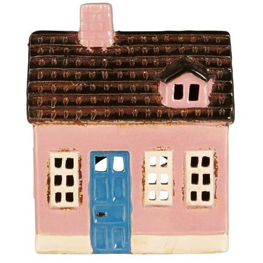 House Pink / Blue Door