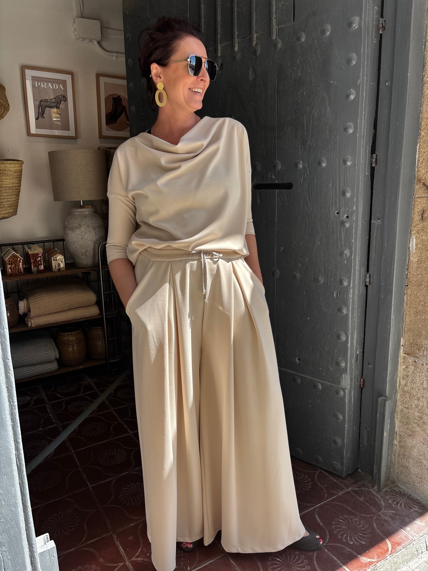 Blusa Crema