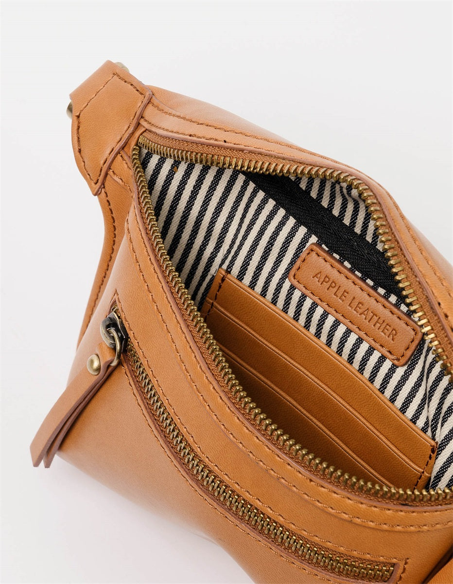 Beck´s Bum Bag Cognac Vegan