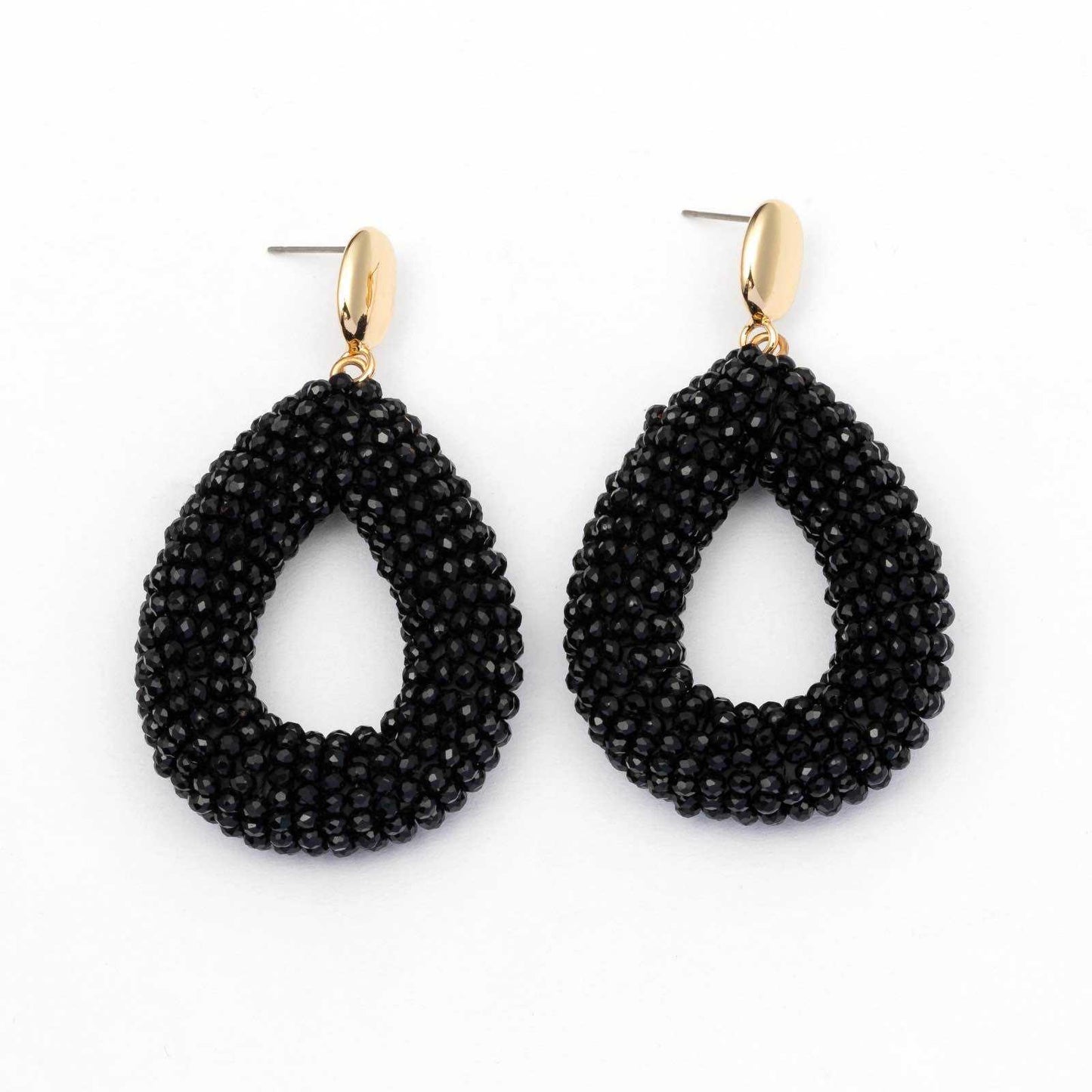 Wauw Earring Tear Black