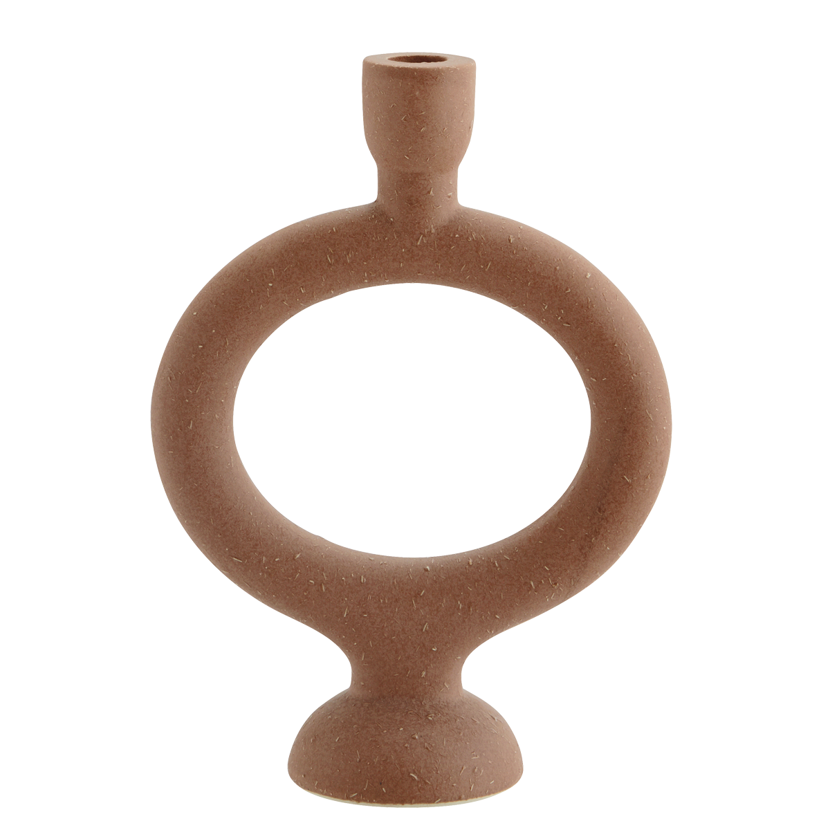 Stoneware Candleholder Brick