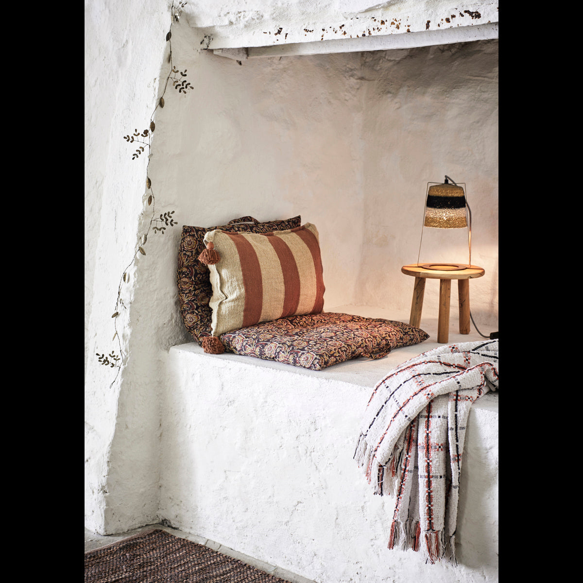 Striped Cushion con Relleno
