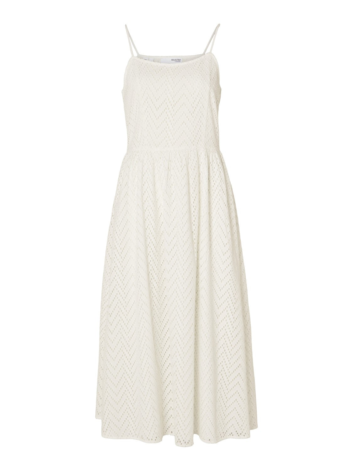 Slfellen Maxi Embroidery Dress