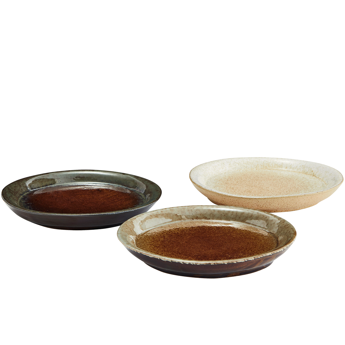 Stoneware Cake Plates