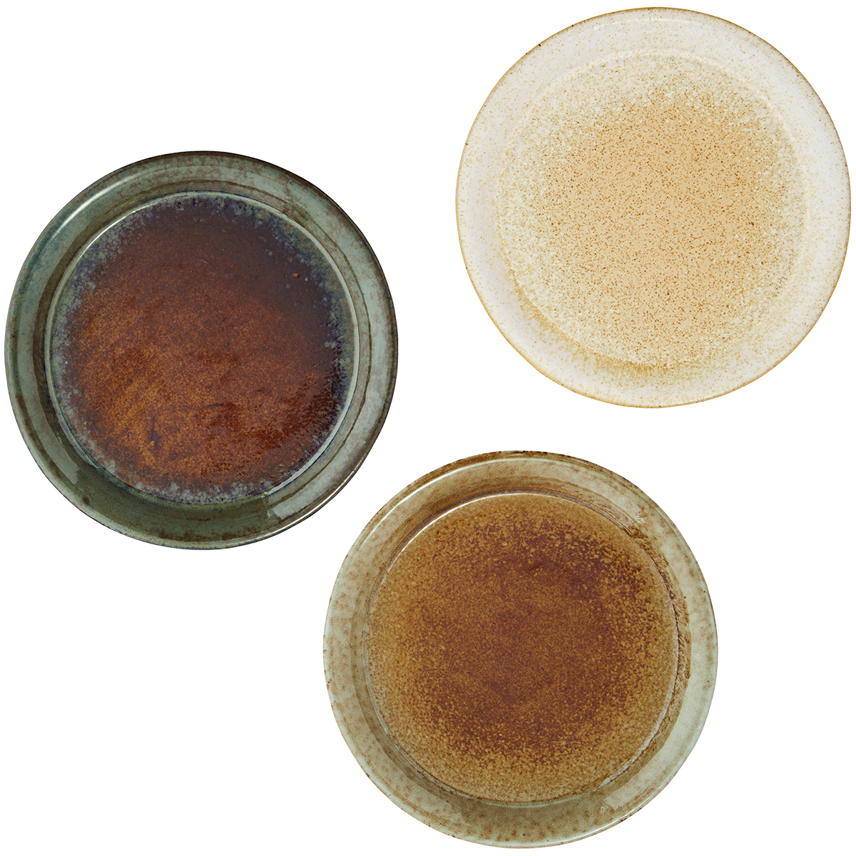 Stoneware Cake Plates