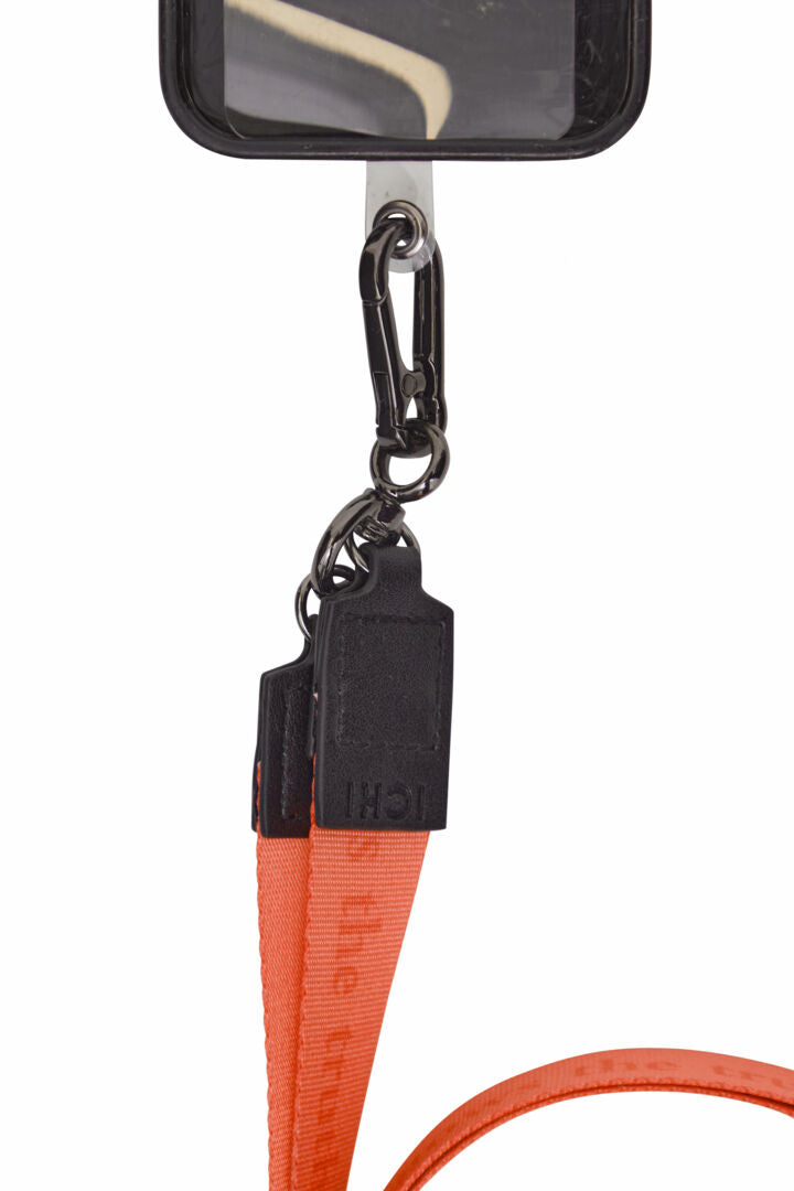 Iakena Flat Phone Strap Hot Coral
