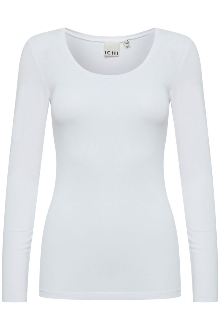 Ihzola Plain Longsleeve  White