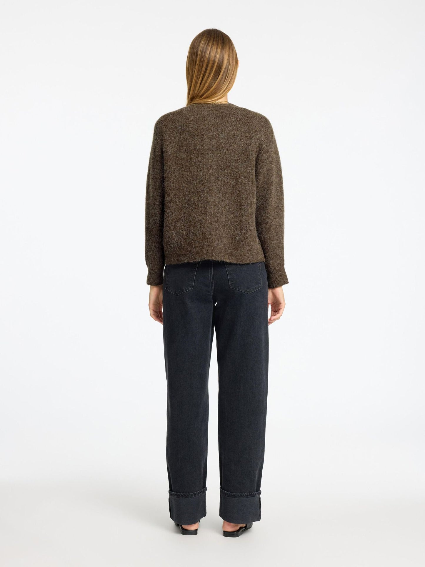 Slflulu  Knit Cardigan Dachshund