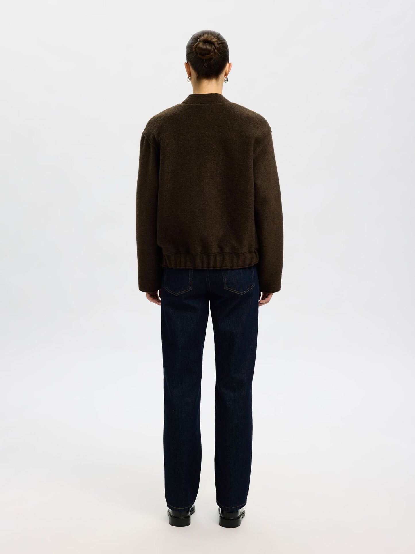 Slfreign Wool blend Bomber