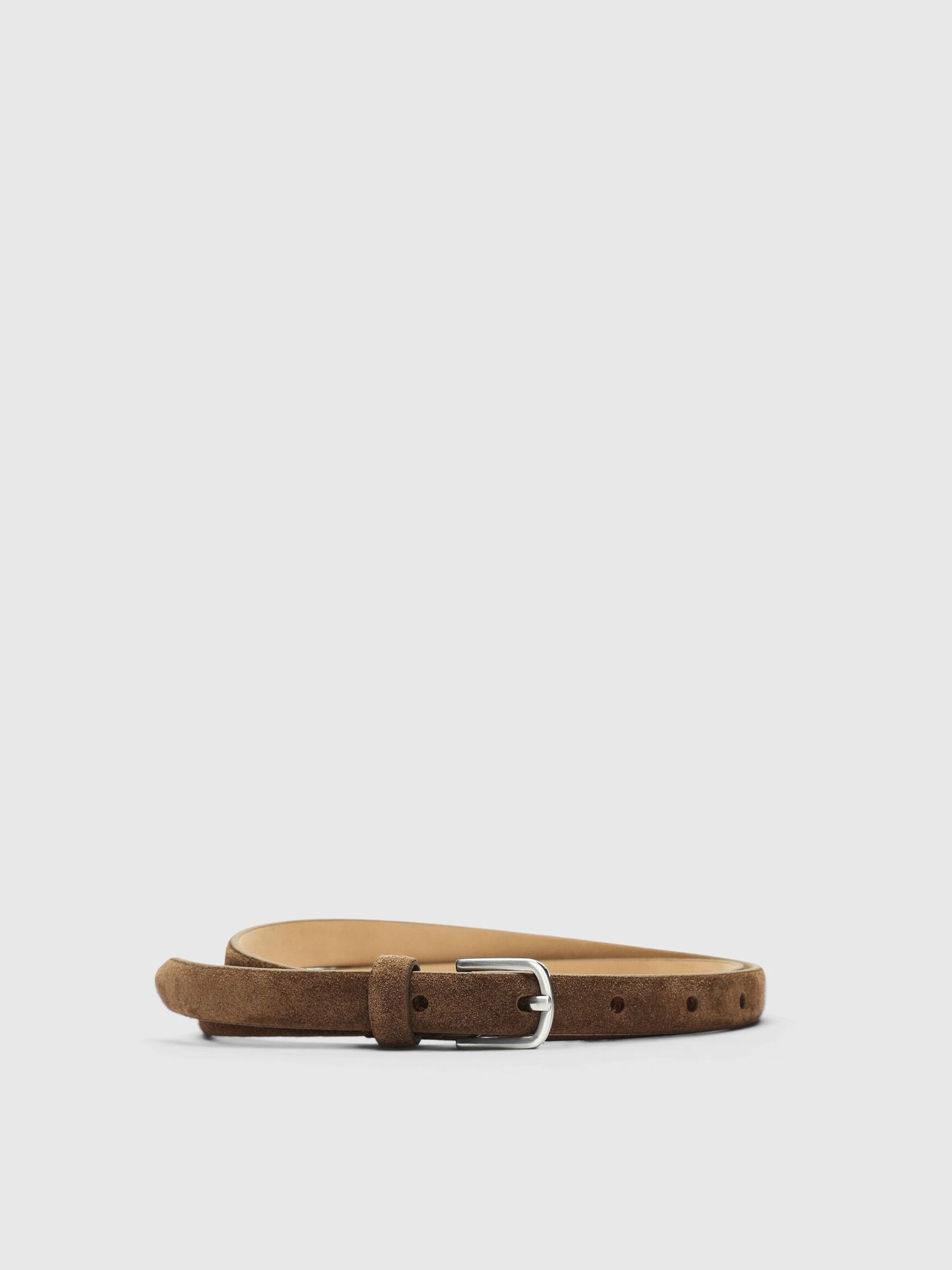 Slfiona Slim Suede Belt