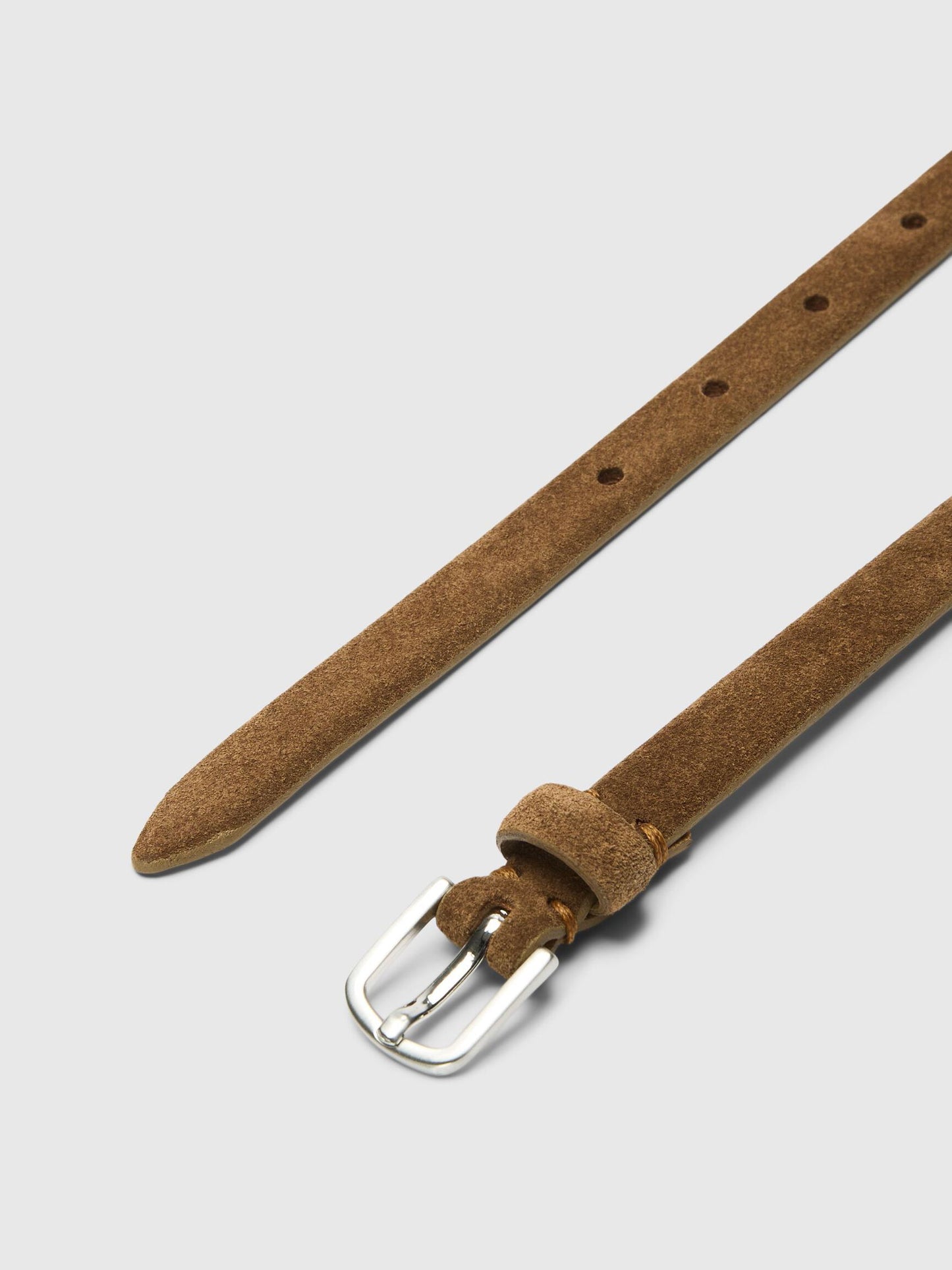 Slfiona Slim Suede Belt
