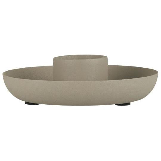 Candle holder 3.8 Ash Grey