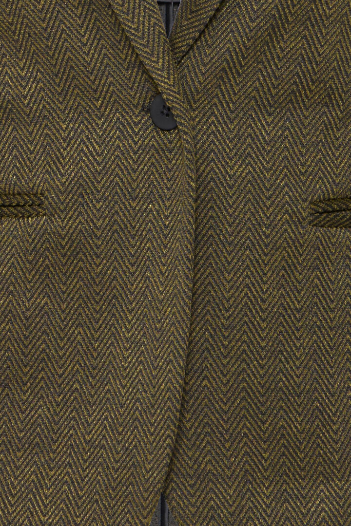 Ihkate Jacquard Blazer Green