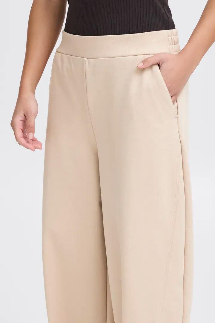 Ihkate Barrel Pants Doeskin