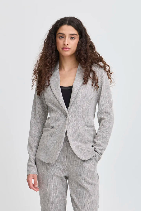 Ihkate Jacquard Blazer Sharks