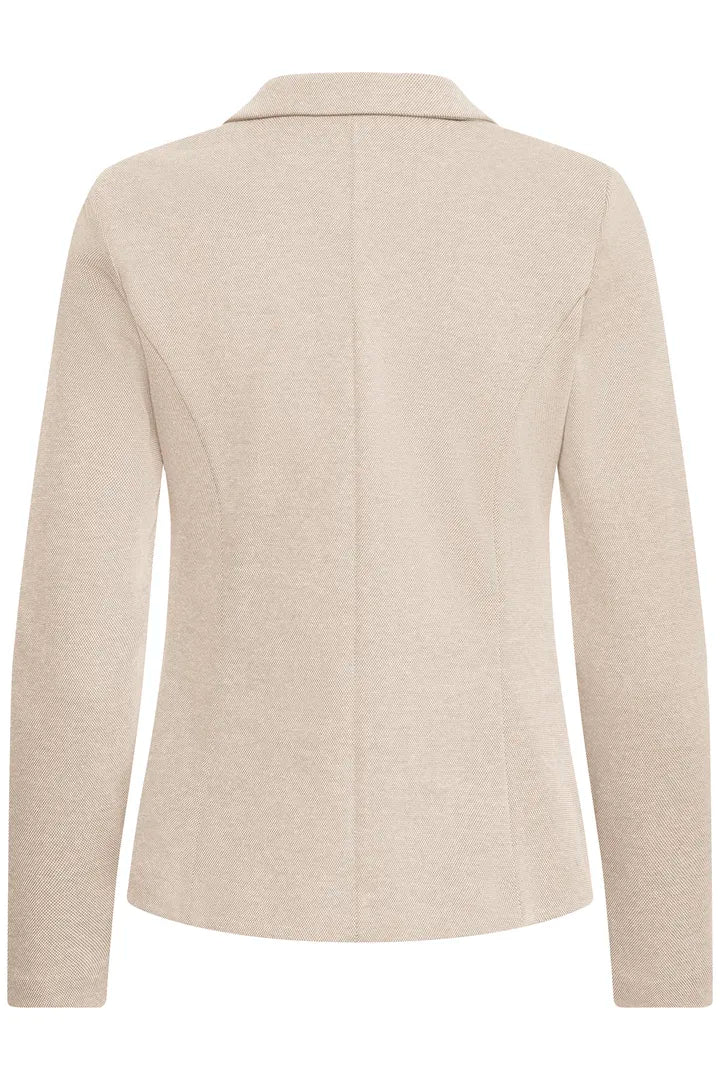 Ihkate Pique Blazer Sepia
