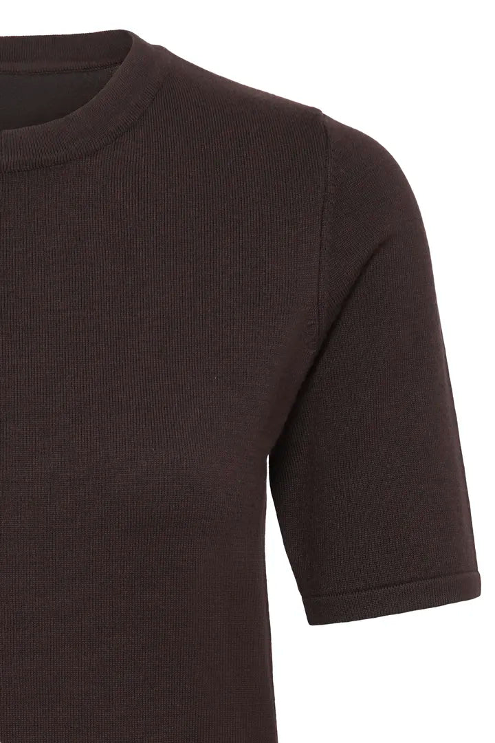 Ihluls O-Neck Chocolat SS