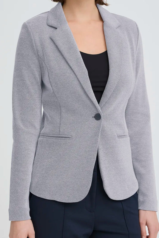 Ihkate Pique Blazer Blueprint