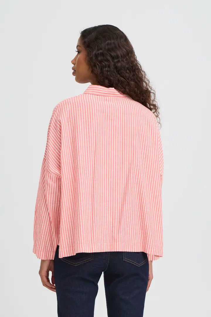 Ihgiley Blouse Birch/Pink